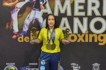 Escrivã da Polícia Civil de Uberlândia é Campeã Panamericana de Kickboxing