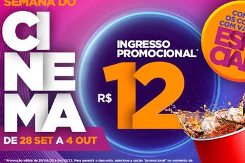 Na Semana do Cinema, Cinemark do Uberlândia Shopping tem ingressos a R$ 12