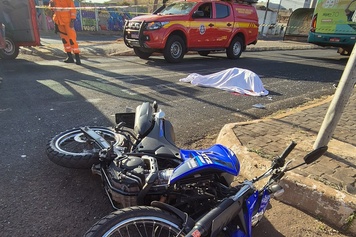 Motociclista morre em grave acidente em Uberlândia Minas Gerais