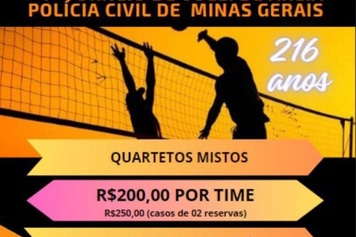 1º Torneio de vôlei de areia Polícia Civil de Uberlândia