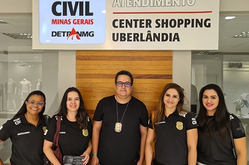 Polícia Civil de Uberlândia promove ação no Center Shopping