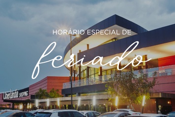 Uberlândia Shopping tem horário especial no carnaval