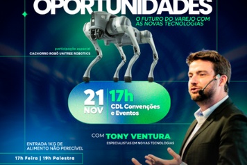 Feira de Oportunidades recebe Tony Ventura para revelar as inovações que vão redefinir o futuro do varejo