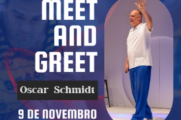 Oscar Schmidt participa de encontro exclusivo no Uberlândia Shopping