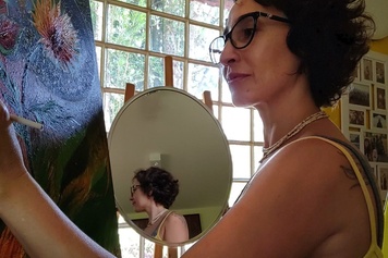 Carla Vilela, artista plástica uberlandense, se prepara para lançar o seu primeiro videoarte: “Olhos Sonoros”