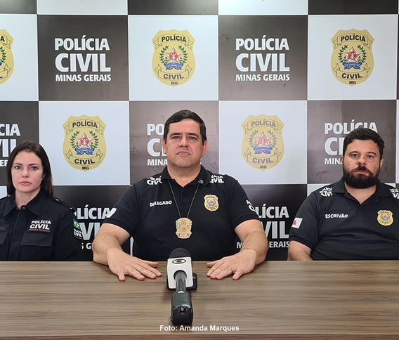 A Polícia Civil de Minas Gerais por meio da Delegacia de Homicídios de Uberlândia prende autor de Feminicídio