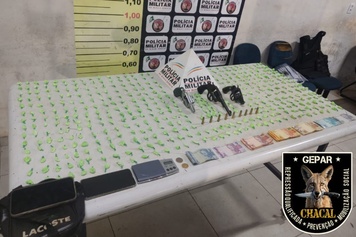 Polícia Militar de MG prende traficante em Uberlândia e apreende armas e drogas em operação Pré-Carnaval