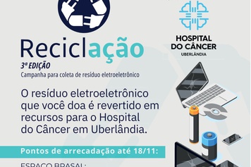 Brasal Incorporações é ponto de coleta de lixo eletrônico em prol do Hospital do Câncer