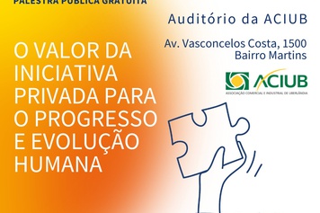 Fundação Logosófica e ACIUB promovem palestra com o tema  “O valor da iniciativa privada para o progresso e evolução humana”