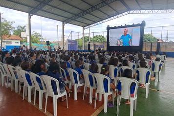 Alunos do projeto Trakinagem emocionam espectadores com exibições de seus curtas-metragens