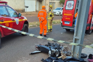 Acidente com vítima fatal no Bairro Canaã