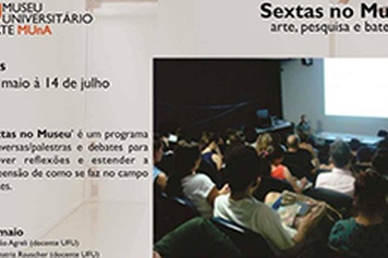 Sextas no Museu - arte, pesquisa e bate papo